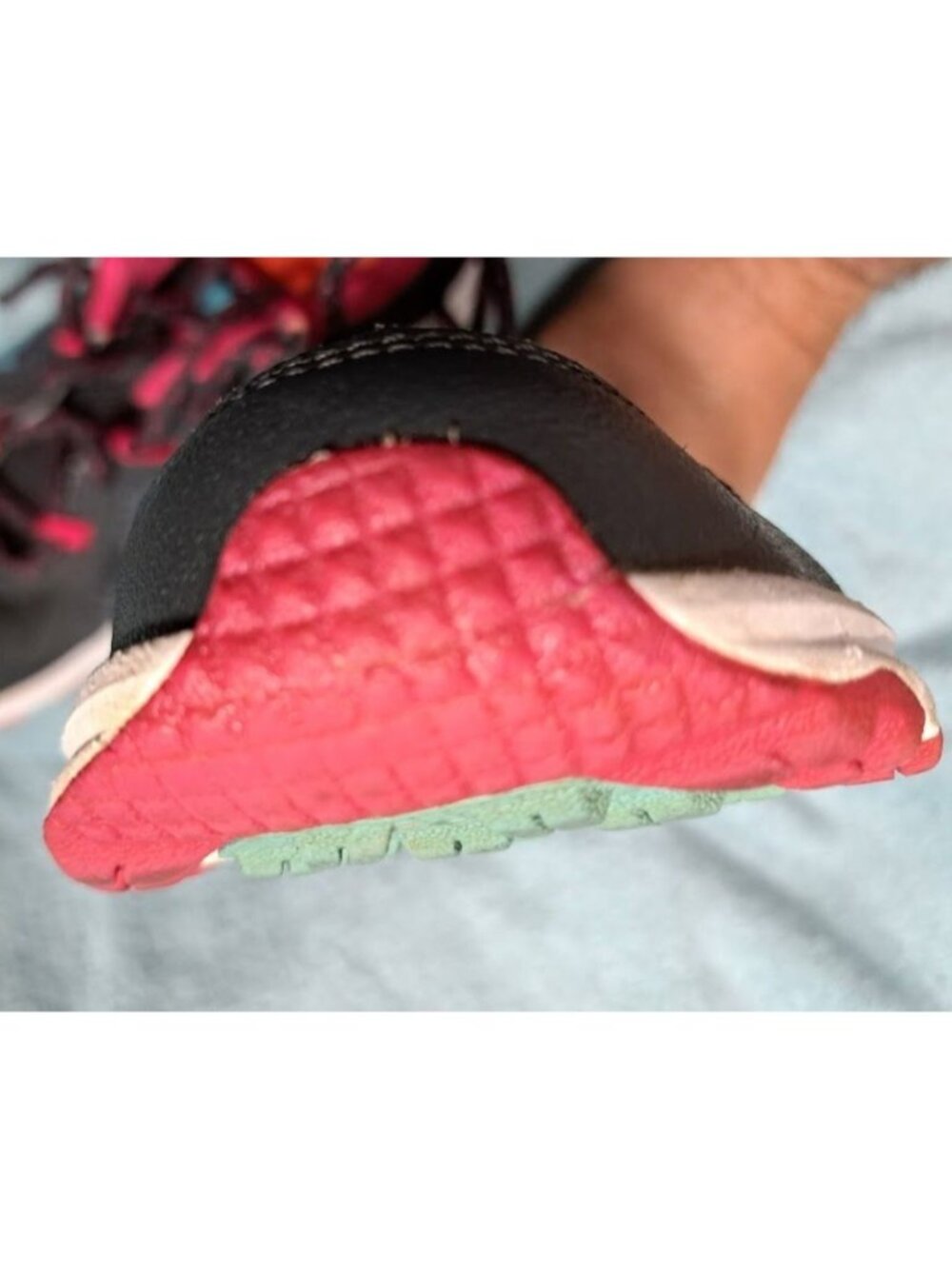 Nike Womens Wild Trail 643074-001 Black Pink Running Shoes Sneakers Size 10 - Picture 7 of 13